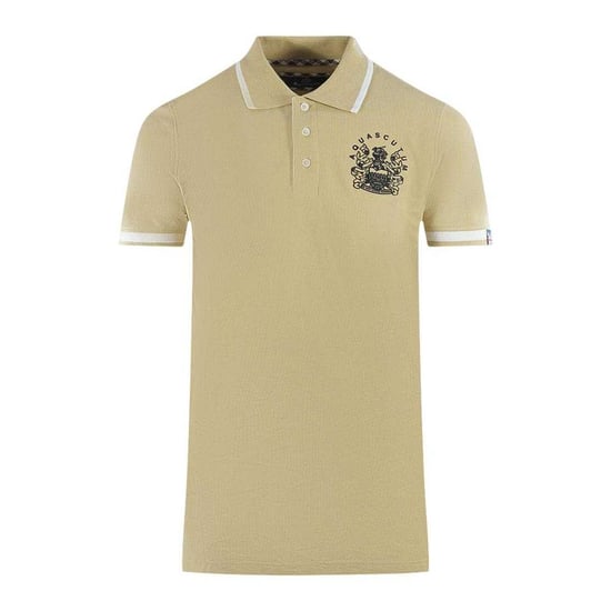 Aquascutum Unisex Volwassen Aldis Tipped Polo Shirt (Beige) - Image 1
