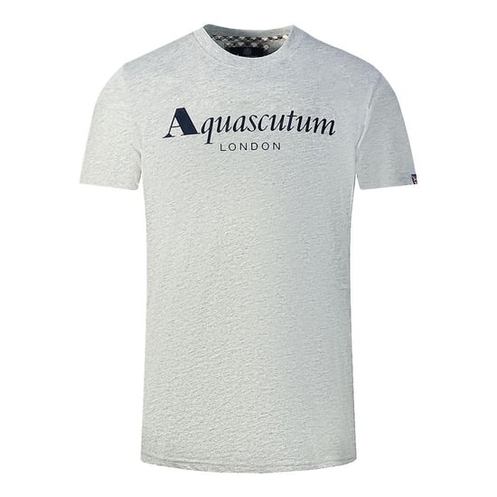Aquascutum Heren Londen T-Shirt (Grijs) - Image 1