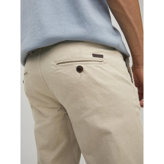 Jack & Jones Marco Katoenen Heren Off White Chino Broek - Image 2