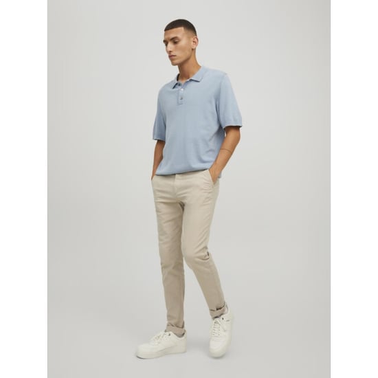 Jack & Jones Marco Katoenen Heren Off White Chino Broek - Image 3
