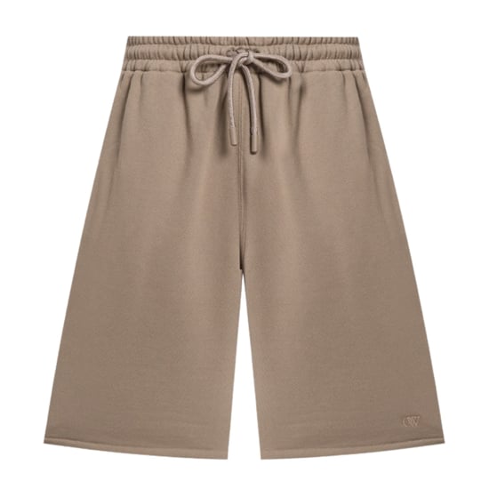 Off-white Ow Geborduurde Skate Sweatshorts Beige - Image 1
