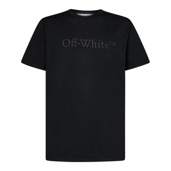 Off-white Bookish Laund Slim S/s Tee Zwart - Image 1