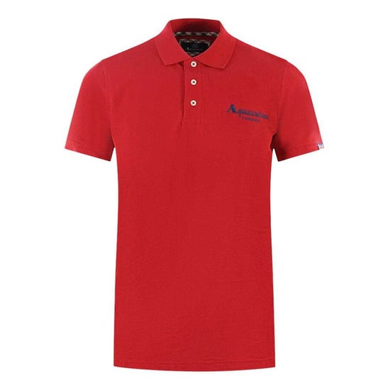 Aquascutum Unisex Volwassen Londen Classic Polo Shirt (Rood) - Image 1