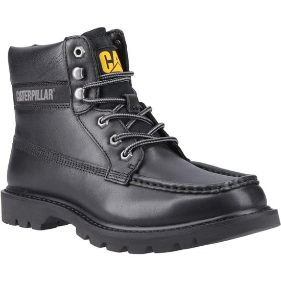 CAT Lifestyle Colorado Moc Toe Leren Zwarte Enkelboots voor Mannen - Image 1