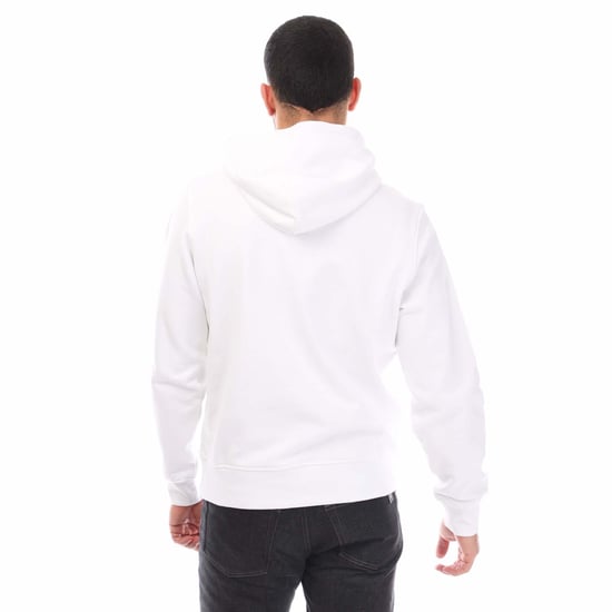 Heren Diesel S-Ginn 1-B Hoodie in Wit - Image 3