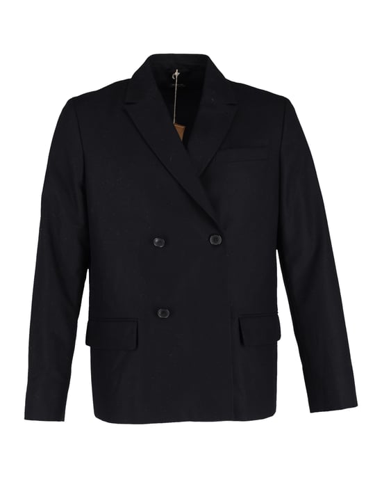 A.P.C. Dubbelzijdig Blazer in Marineblauwe Wol - Image 1