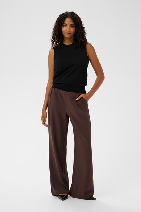 Casual broek KAbeatrice Casual broek Regular fit brown - Image 1