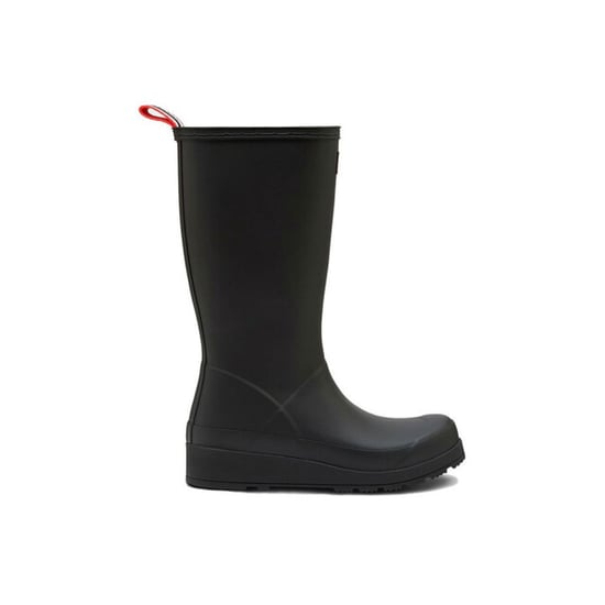 Hunter Play Hoge Rubber Vrouwen Zwarte Wellingtonlaarzen - Image 1