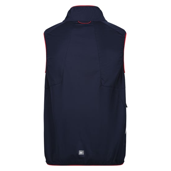 Regatta Heren Lankin VI Softshell Gilet (Marine/gevaarlijk rood) - Image 2