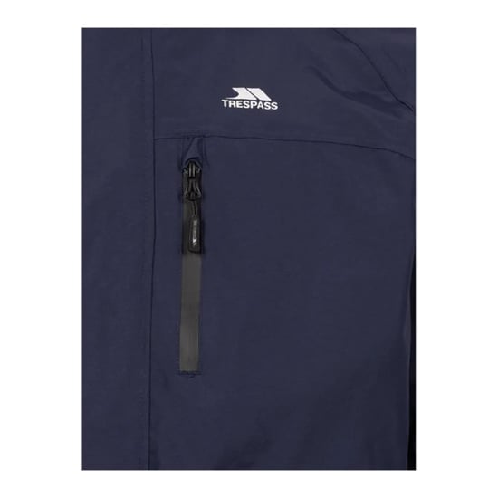 Trespass - Heren Corvo Waterbestendige Jas met Capuchon (Marine) - Image 3