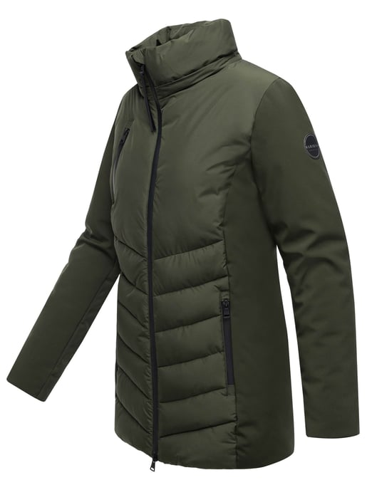 Marikoo dames winterjas Tivaa XVI met softshell & afneembare capuchon - Image 3