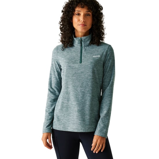 Regatta Dames/Dames Sweetheart Quarter Zip Fleece Top (Sparrengroen) - Image 4