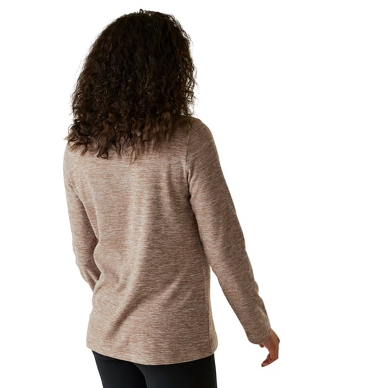 Regatta Dames/Dames Sweetheart Quarter Zip Fleece Top (Mokka) - Image 5