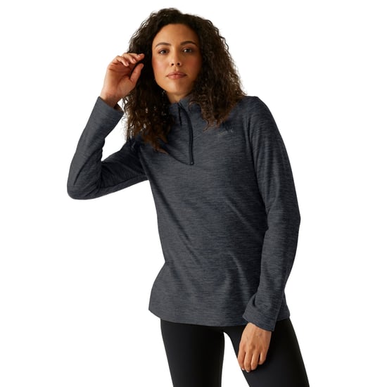 Regatta Dames/Dames Sweetheart Quarter Zip Fleece Top (Afdichting Grijs) - Image 4