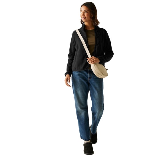 Regatta Dames Frankie Volledige Rits Fleece Jacket (Zwart) - Image 6