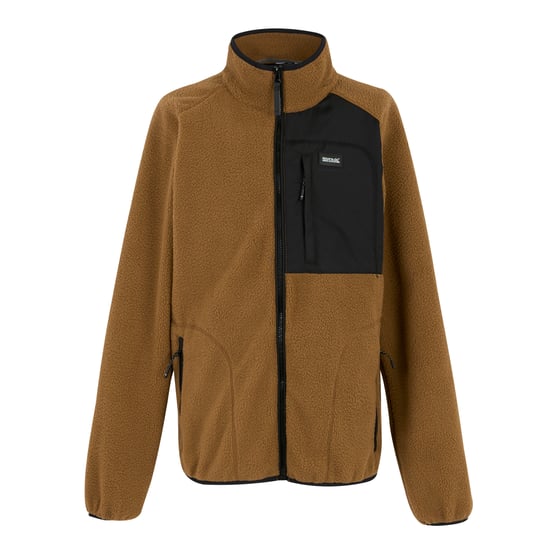 Regatta Heren Frankie Borg Fleece Jacket (Notenbruin) - Image 1