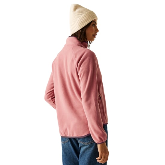 Regatta Womens/Ladies Frankie Full Zip Fleece Jacket (Dusty Rose) - Image 5