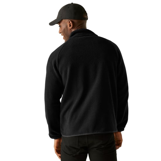 Regatta Heren Frankie Borg Fleece Jack (Zwart) - Image 5