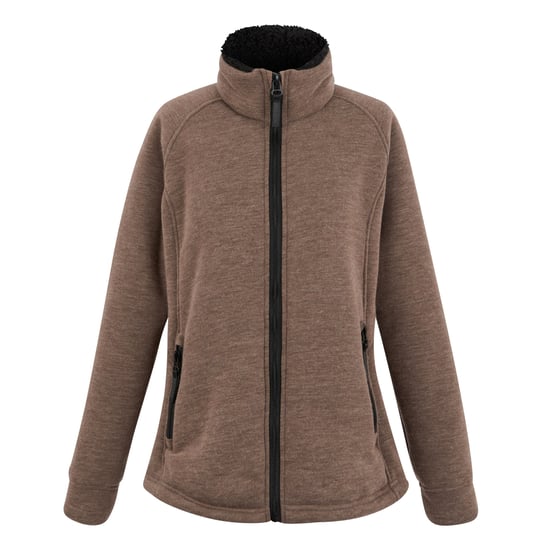 Regatta Dames Emilde Volledige Rits Fleece Jack (Mocha) - Image 1