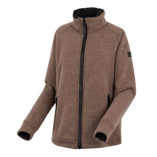 Regatta Dames Emilde Volledige Rits Fleece Jack (Mocha) - Image 3