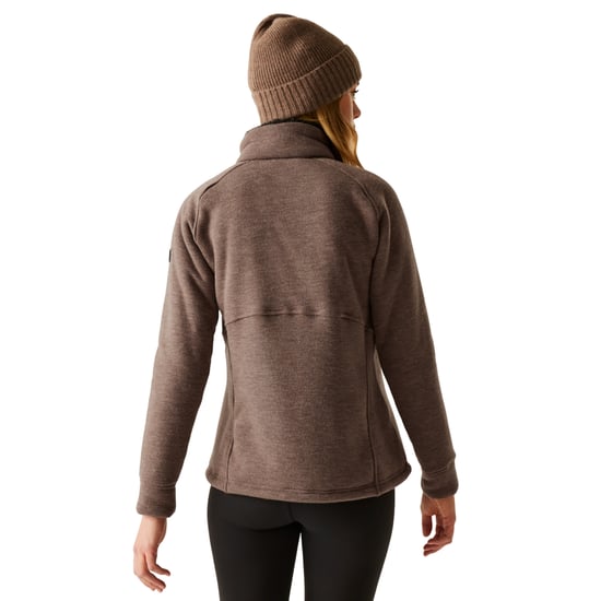 Regatta Dames Emilde Volledige Rits Fleece Jack (Mocha) - Image 5