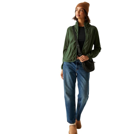 Regatta Dames Frankie Volledige Zip Fleece Jack (Donker Khaki) - Image 6