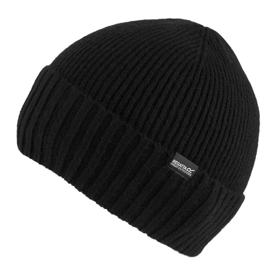 Regatta Dames Basis Ribbel Beanie (Zwart) - Image 2