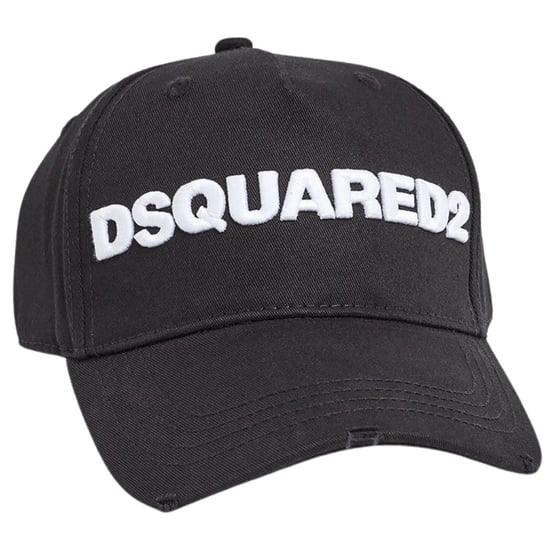 DSquared2 Logo honkbalpet (Zwart/Wit) - Image 1