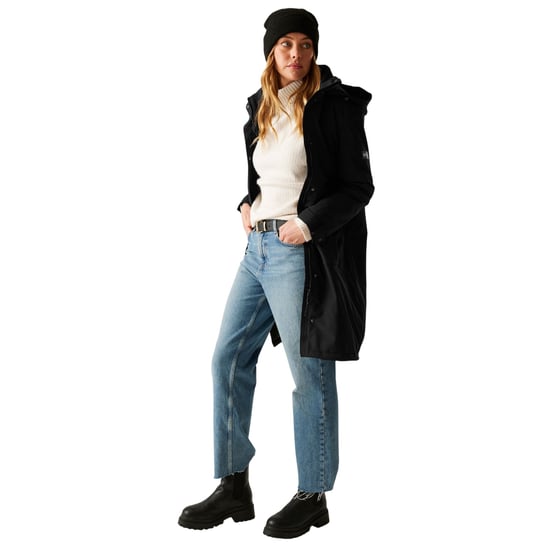 Regatta Womens/Ladies Yannta Insulated Waterproof Jacket (Black) - Image 6