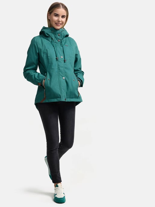 Marikoo dames winterjas met teddyfleece voering & capuchon - Image 6