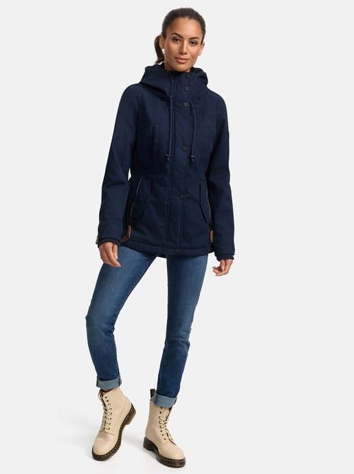 Marikoo dames winterjas met teddyfleece voering & capuchon - Image 6