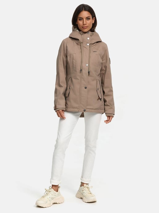 Marikoo dames winterjas met teddyfleece voering & capuchon - Image 6