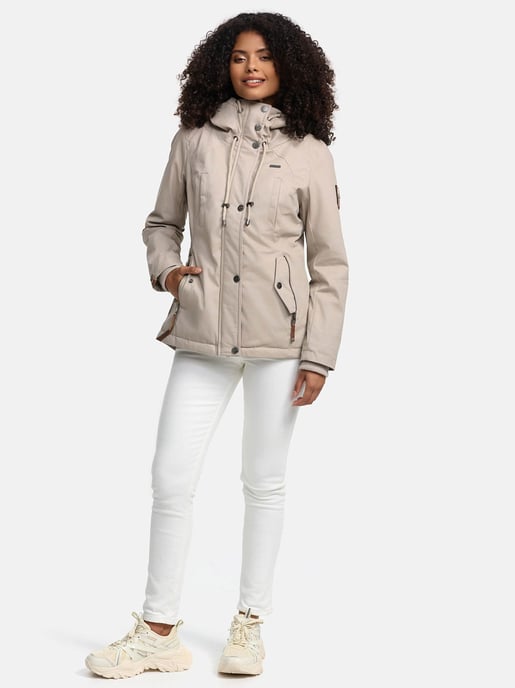 Marikoo dames winterjas met teddyfleece voering & capuchon - Image 6