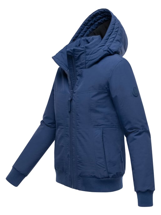 Marikoo dames winterjas Mooni 16 in bomberstijl met capuchon - Image 2