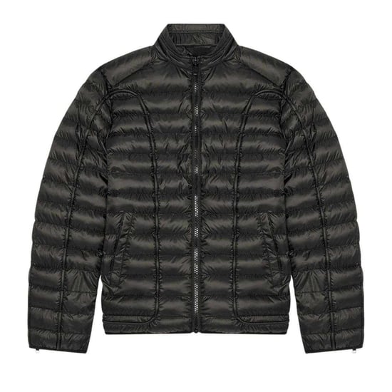 Diesel Unisex Volwassen Gewatteerde Jas (Zwart) - Image 1