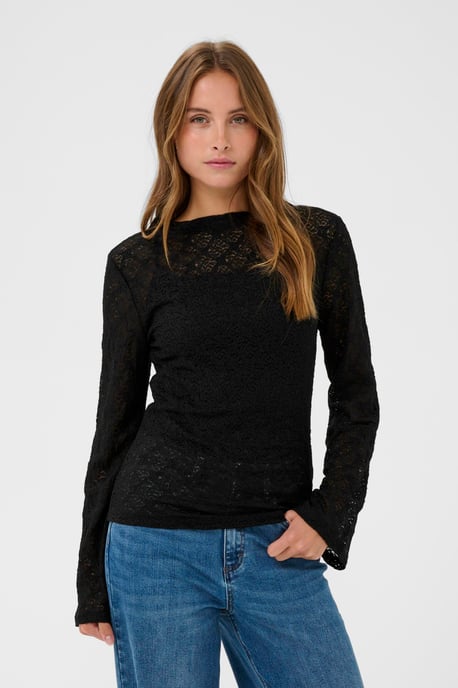 T-shirt met lange mouwen KAmiah T-shirt met lange mouwen Tight fit black - Image 3