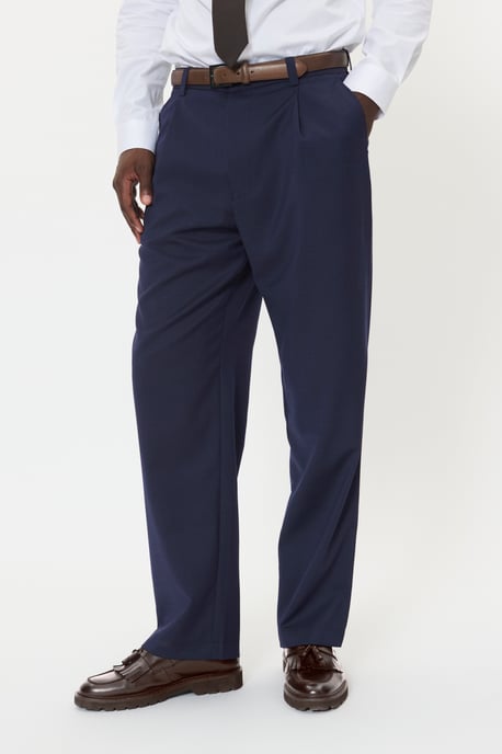 Casual broek MAchino Casual broek Loose fit navy blue - Image 2