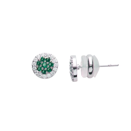 US Polo Assn Jewellery Celine Rhodium Oorbellen - Image 1