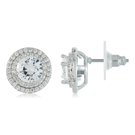 US Polo Assn Jewellery Cristal Rhodium Oorbellen - Image 2