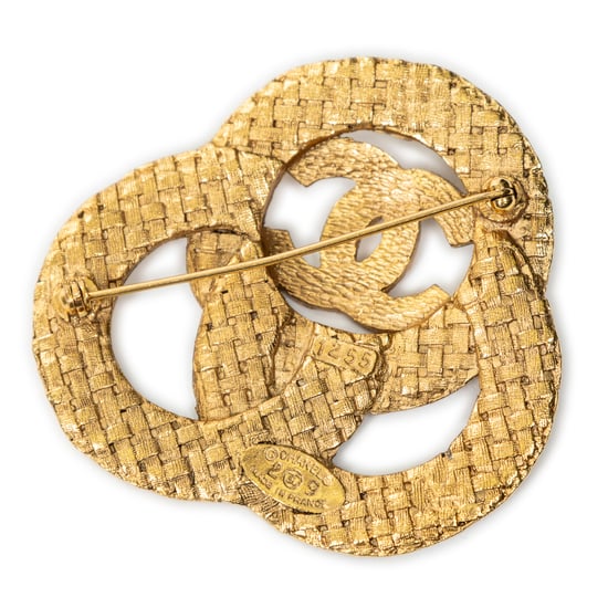 CC Woven Brooch Broche - Image 2