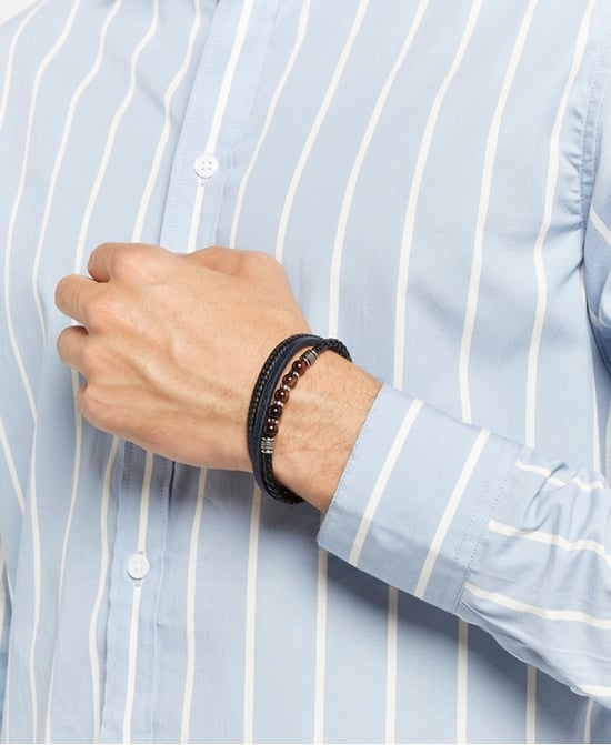 US Polo Assn Jewellery Brandon Zwarte Armband - Image 4