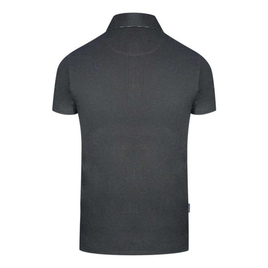 Aquascutum Unisex Logo poloshirt voor volwassenen (Zwart) - Image 2