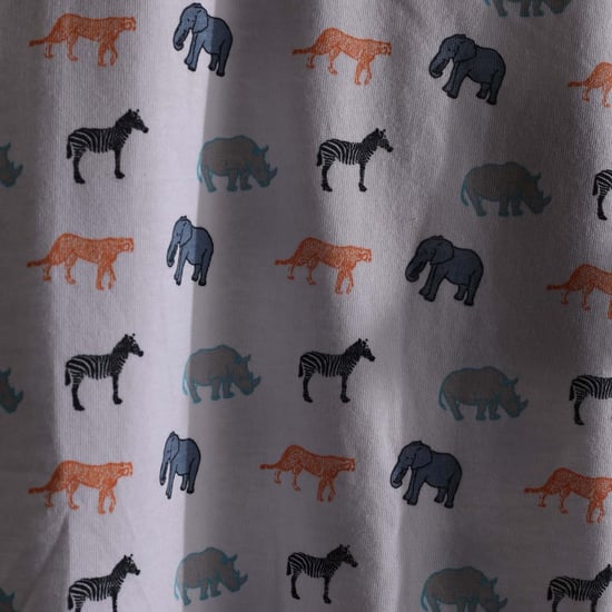 Trespass Kinder/Kids Safary T-shirt met all-over print (Wit) - Image 2