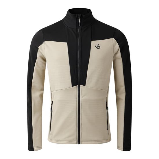 Dare 2B Heren Substratum IV Core Stretch Middellaag (Abbeystone/Zwart) - Image 1