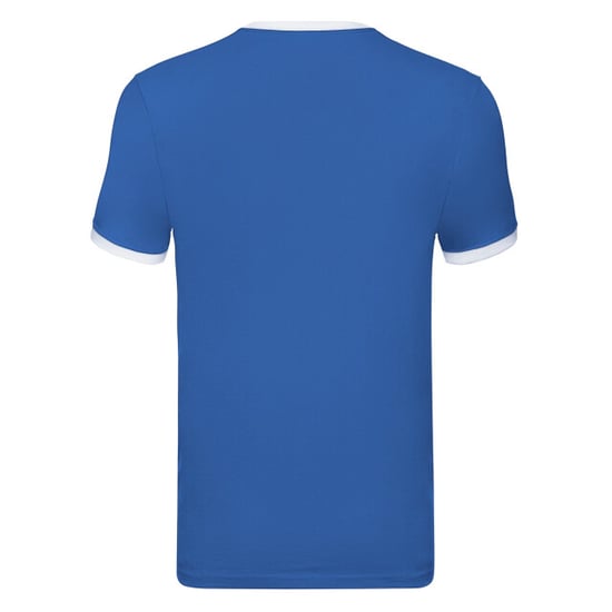Fruit of the Loom Heren Ringer 160 T-Shirt (Koningsblauw/Wit) - Image 2