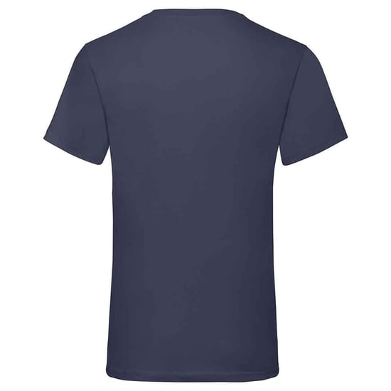 Fruit of the Loom Unisex Adult Waardevol V Hals T-shirt (Deep Navy) - Image 2