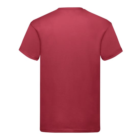 Fruit of the Loom Unisex Origineel Katoenen T-shirt voor volwassenen (Baksteen Rood) - Image 2