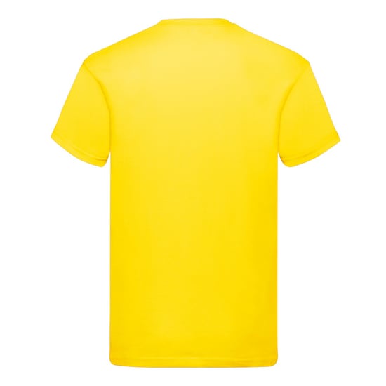 Fruit of the Loom Unisex Origineel Katoenen T-shirt voor volwassenen (Geel) - Image 2