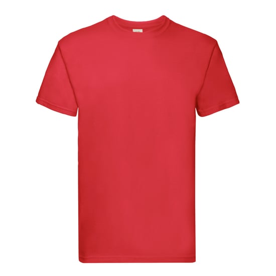 Fruit of the Loom Unisex Super Premium T-shirt voor volwassenen (Rood) - Image 1