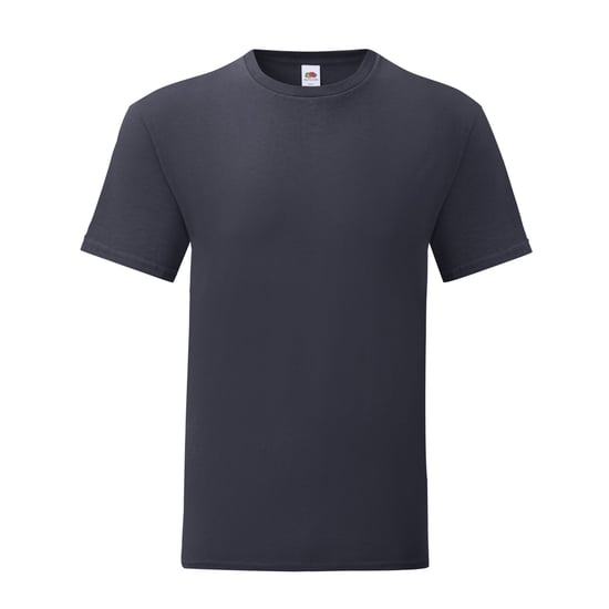 Fruit of the Loom Unisex volwassen iconisch T-shirt (Deep Navy) - Image 1